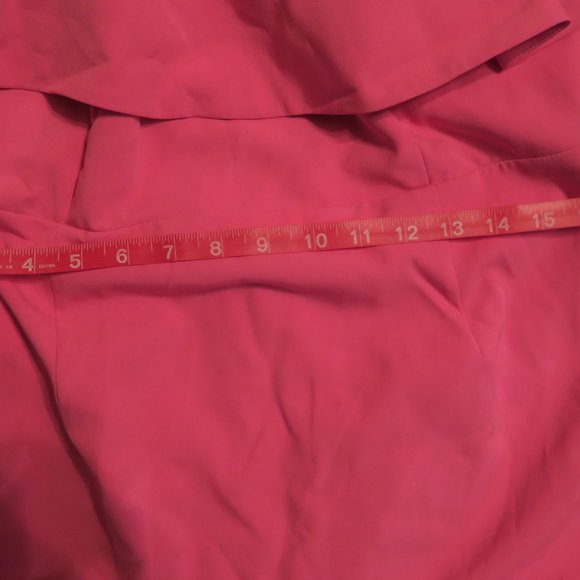 Fame and Partners Pink Off the Shoulder Midi Dress The Sasha Dress NWT - Picture 8 of 15